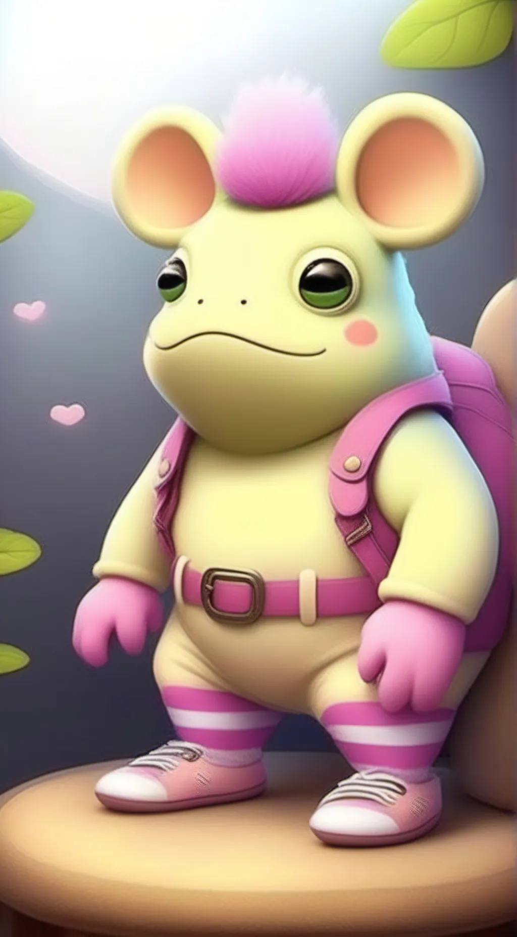 ai character: Mallow background