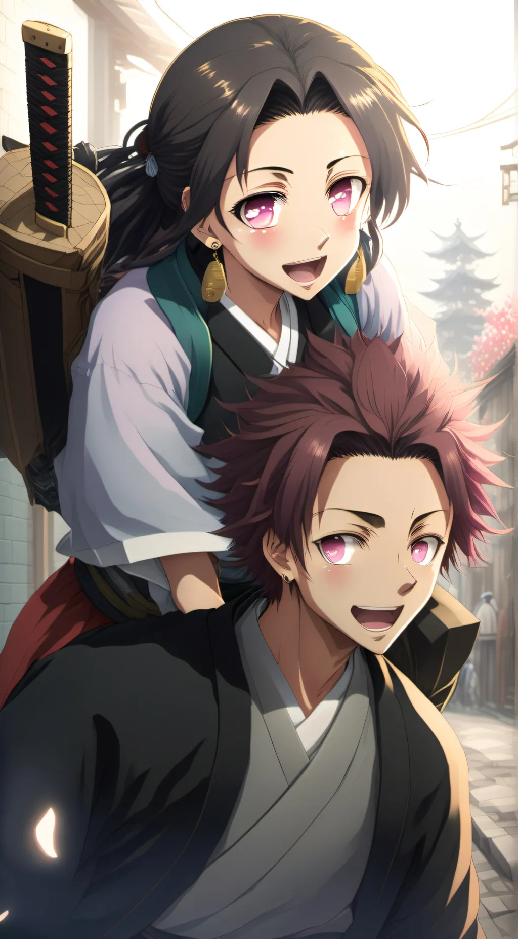 ai character: Kamado family background