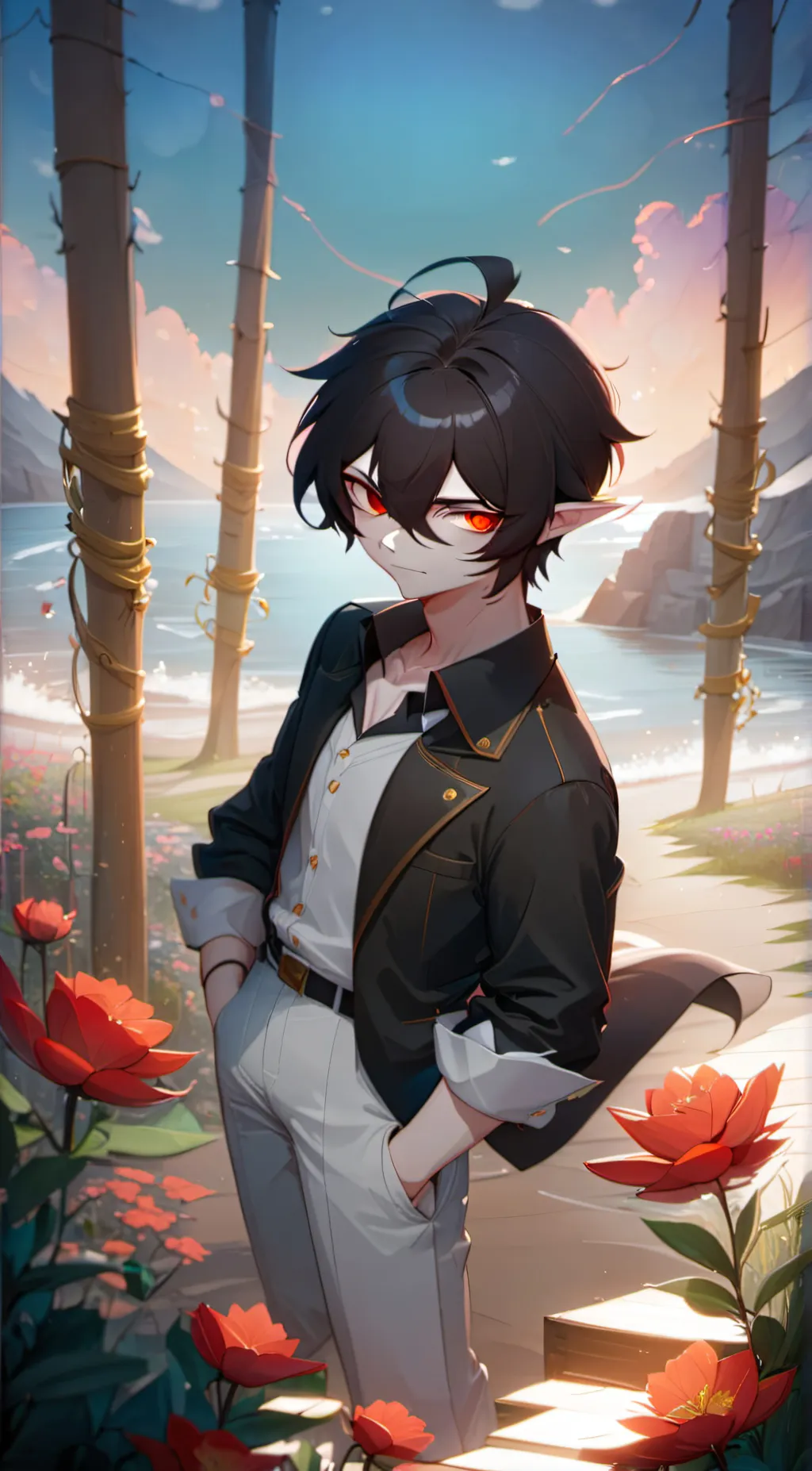 ai character: Andrew background