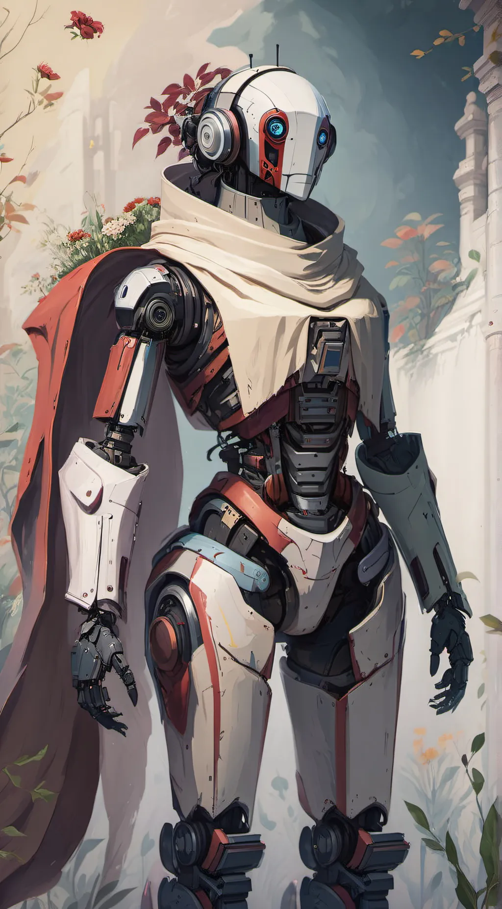 ai character: saline background