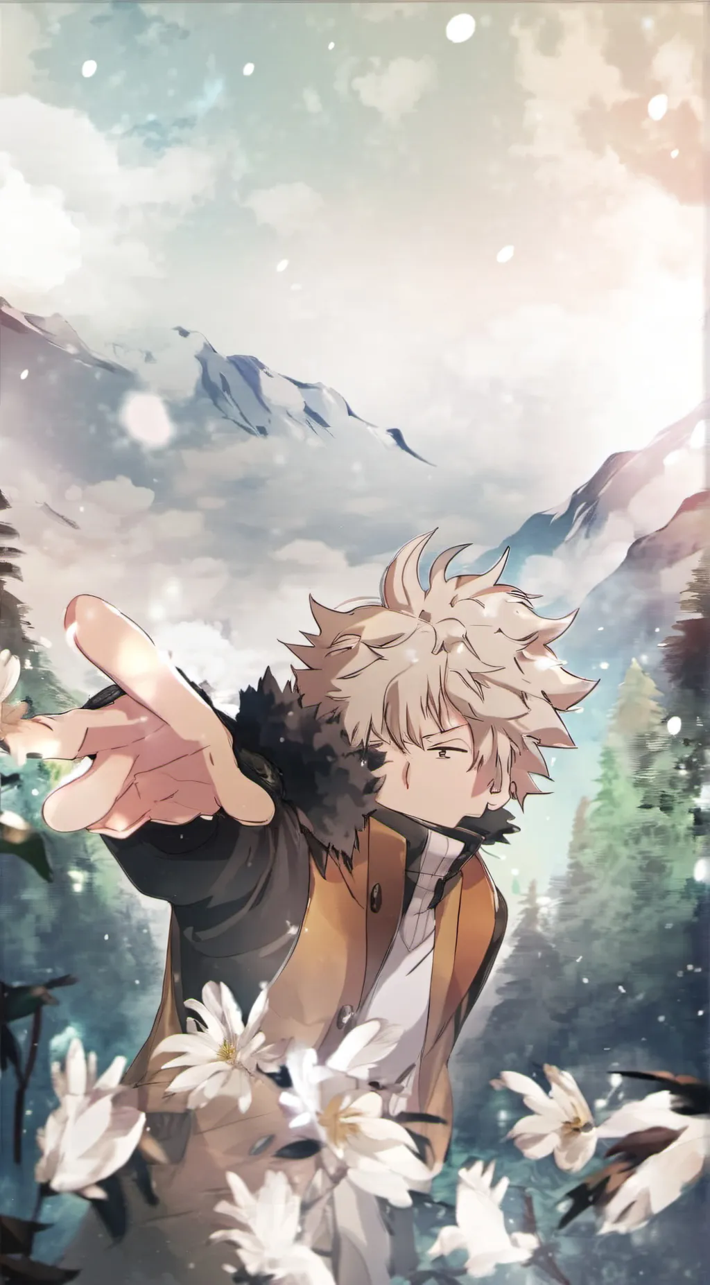 ai character: bakugou kasuki background