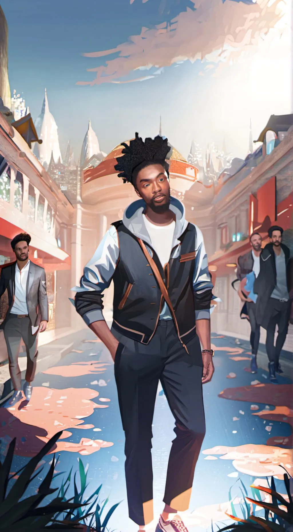 ai character:  Jaden background