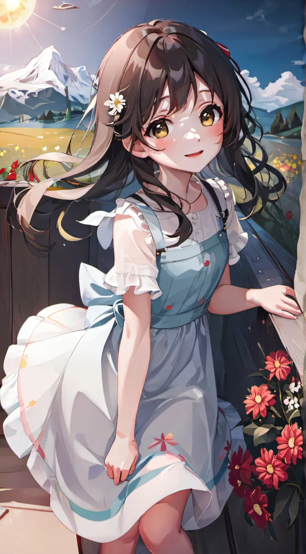 ai character: Mae background