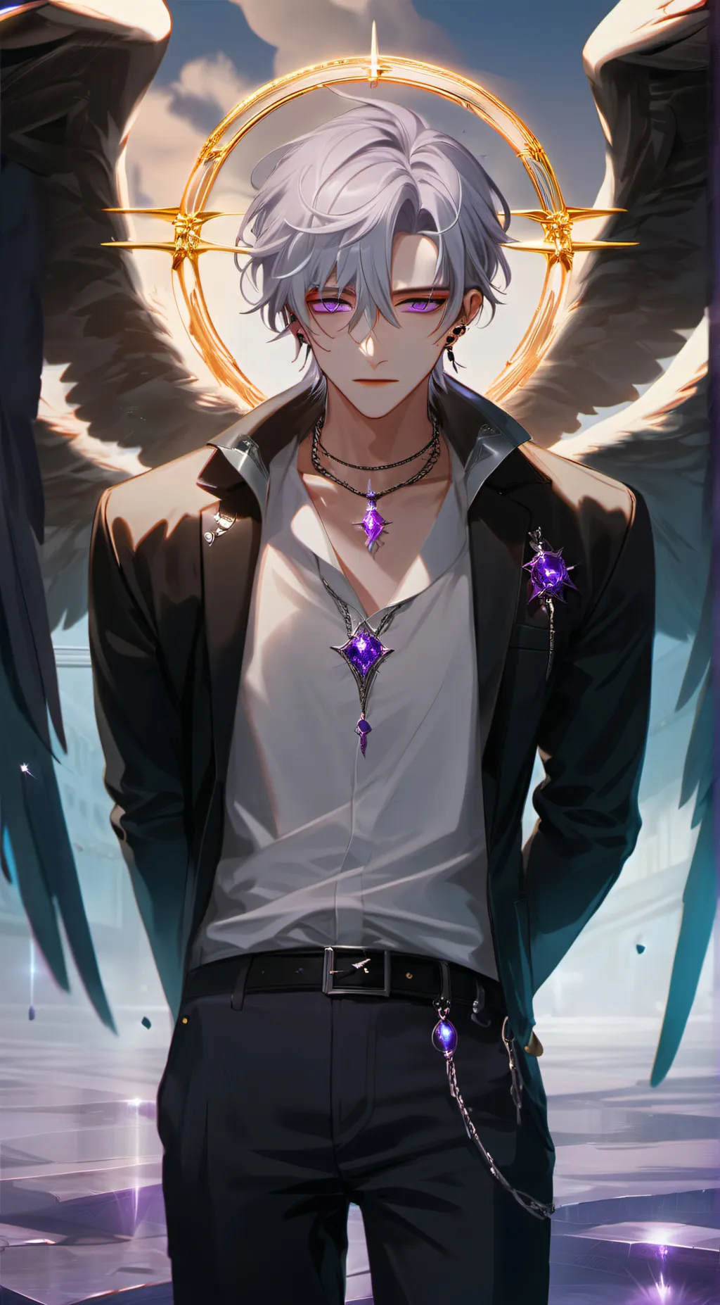 ai character: Axel background