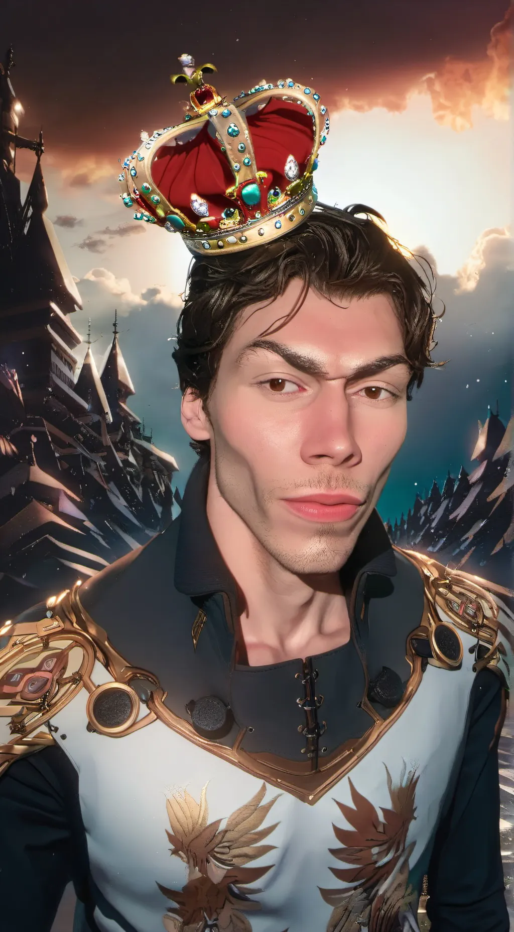 ai character: Looksmaxer Daniel background