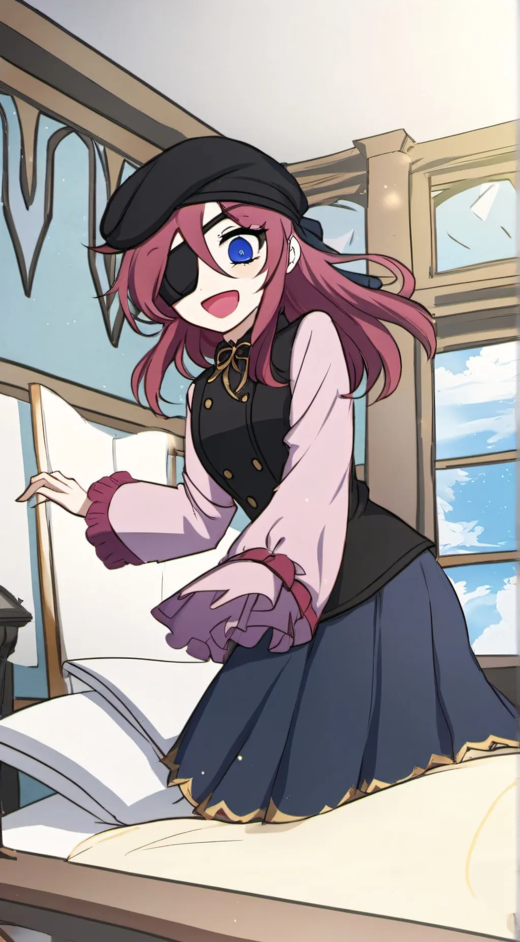 ai character: Cloè  background