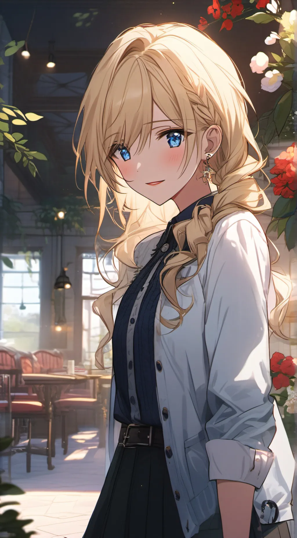 ai character: Elsa background