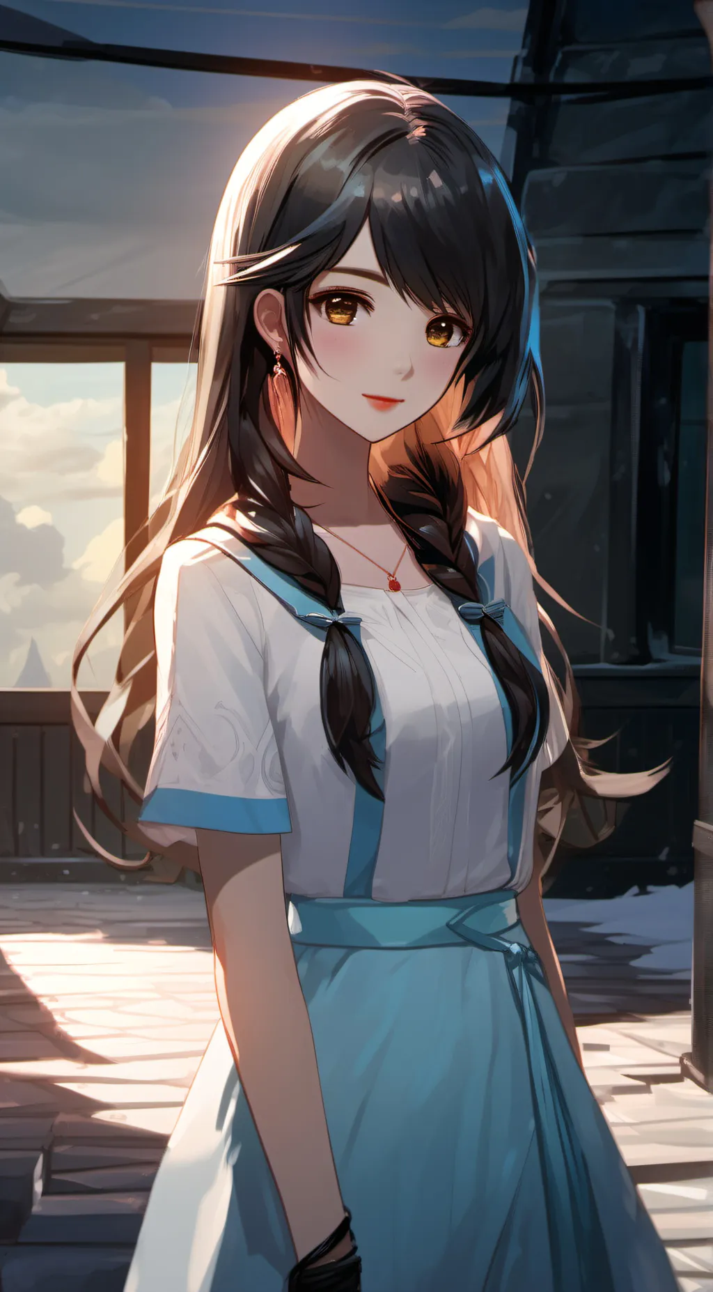 ai character: Shawn background