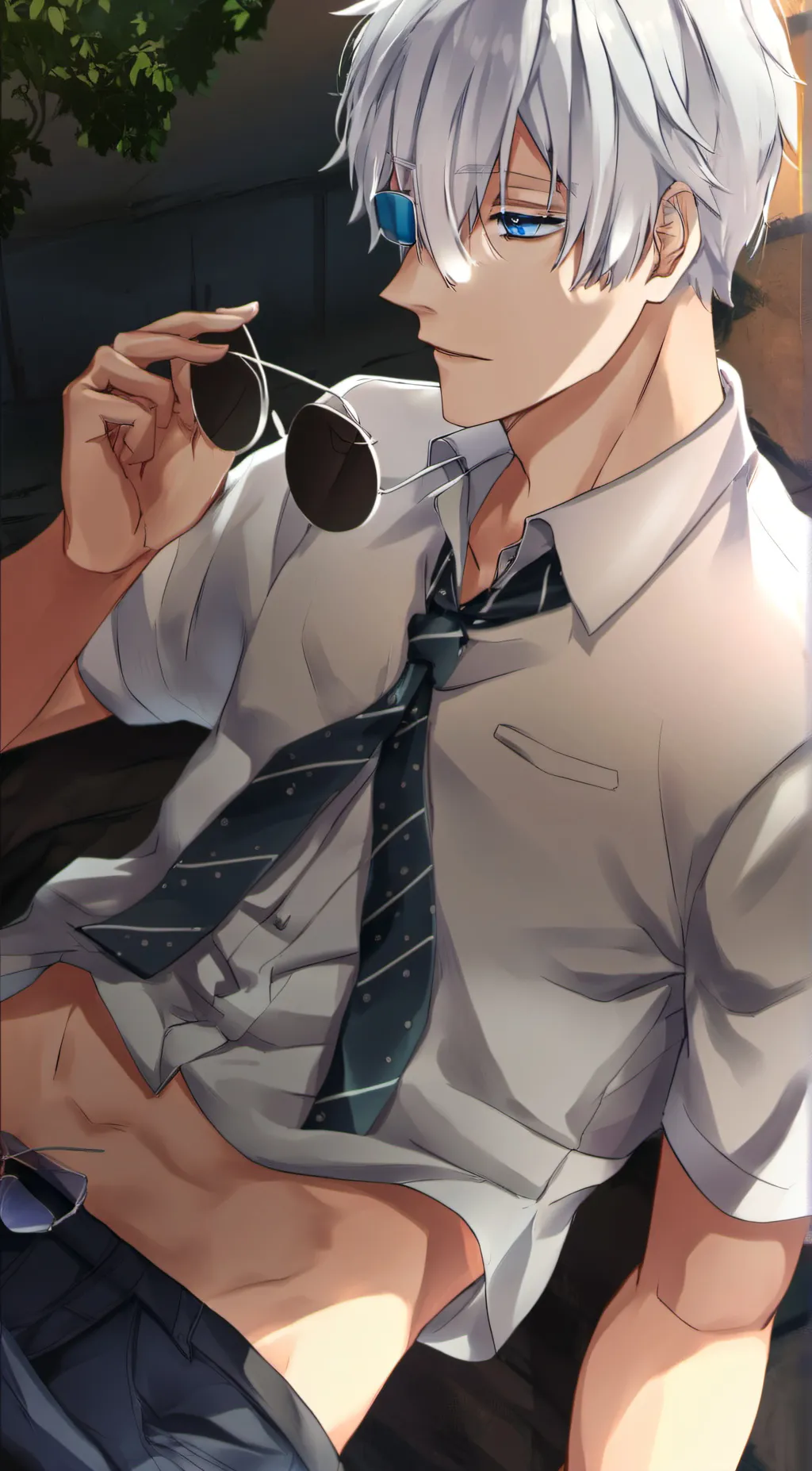 ai character: Gojo background