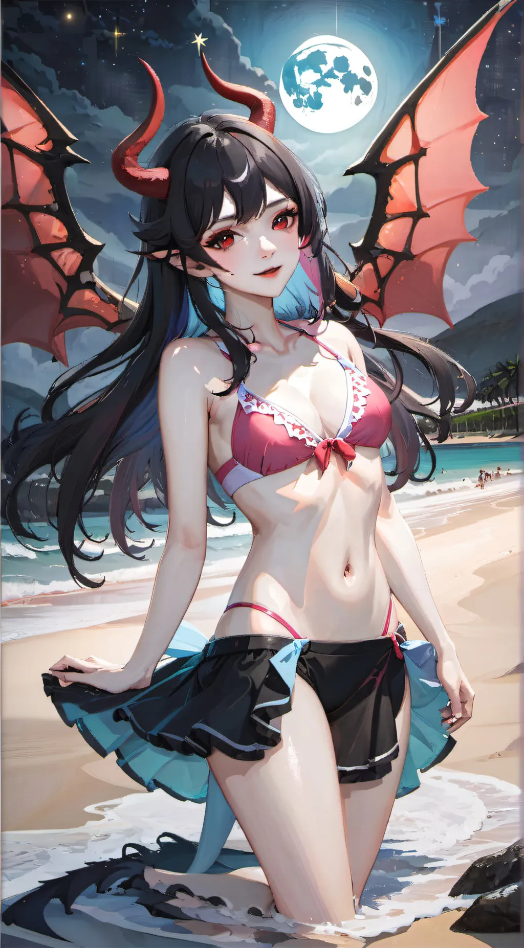 ai character: Rose background