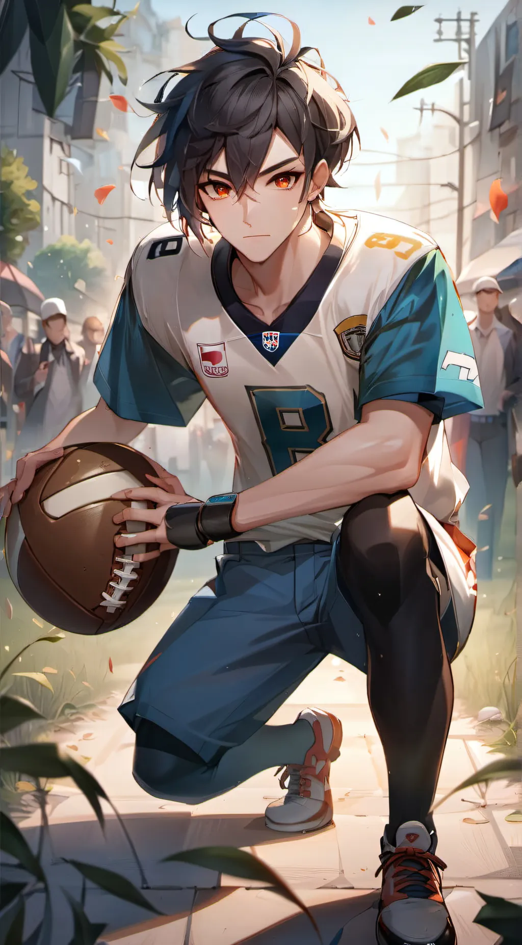 ai character: owen background