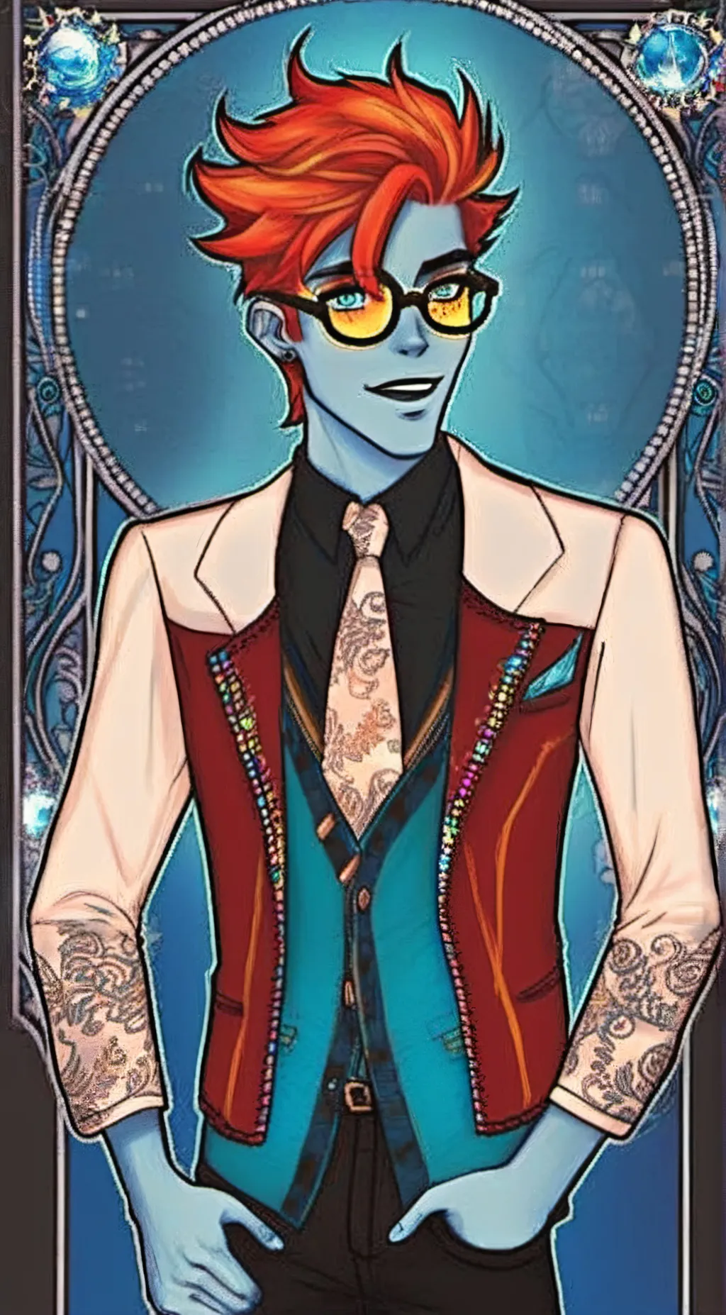 ai character: Jackson/holt background