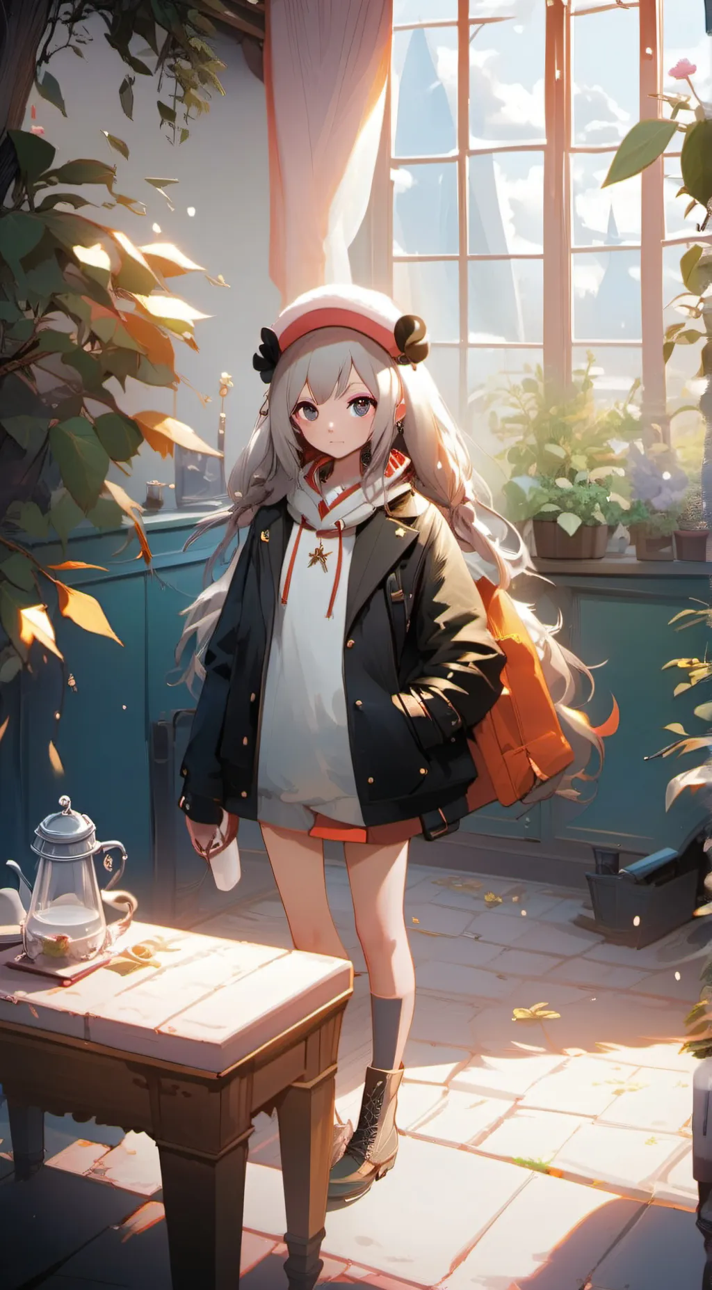 ai character: Alli  background