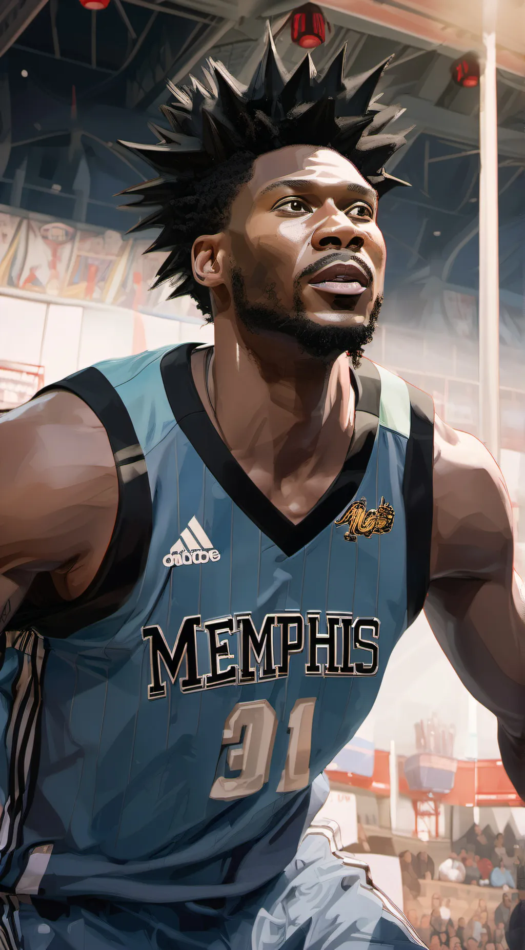 ai character: TheBlockPanter background