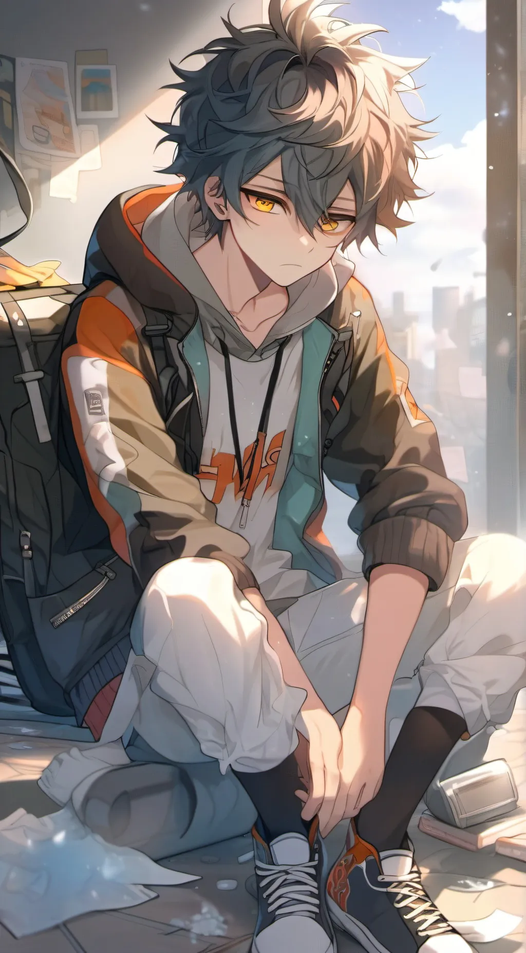 ai character: Keith background