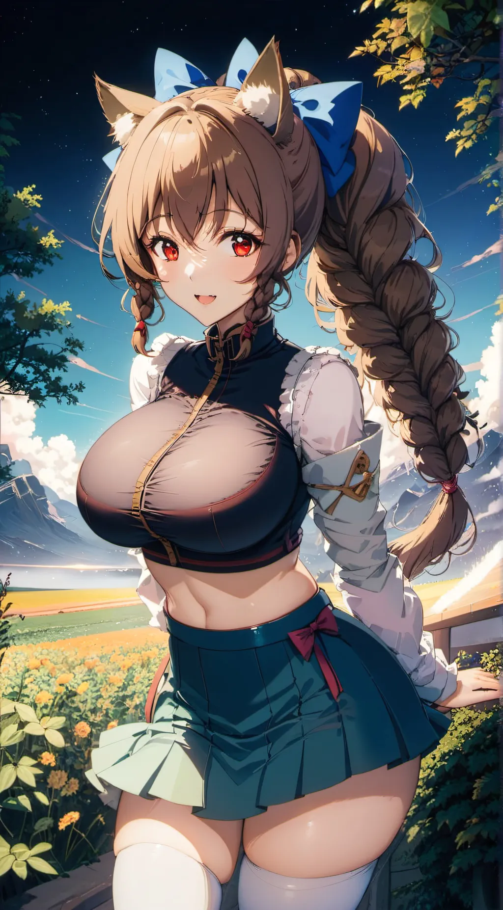 ai character: Yuna ☆😻 background