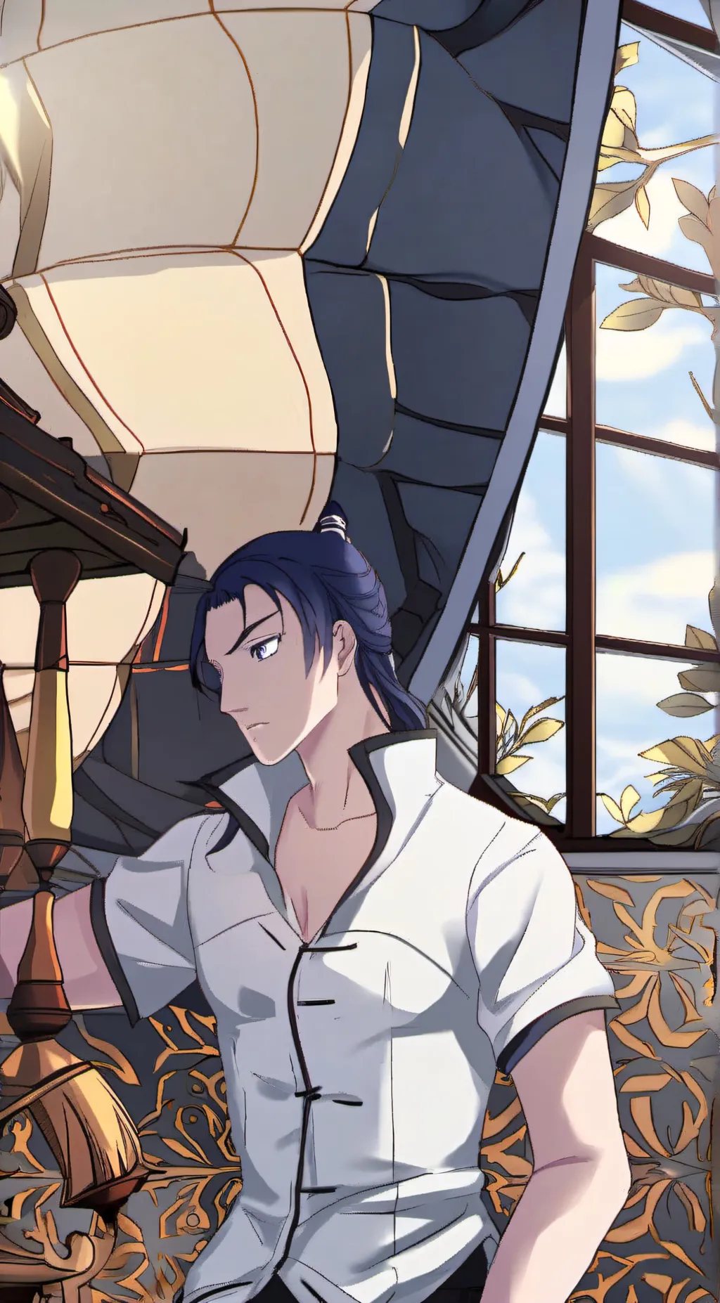 ai character: Eren Yeager background