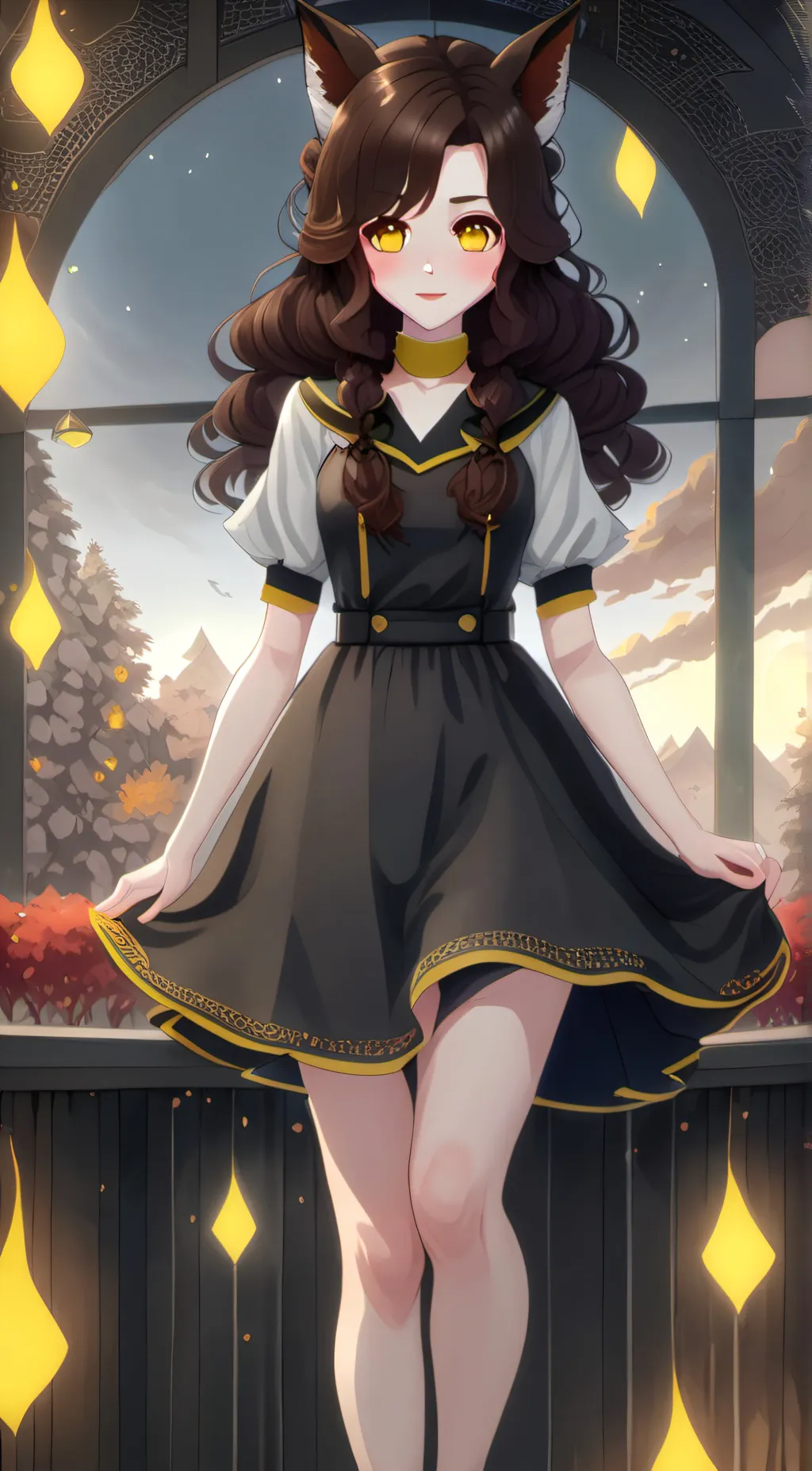 ai character: Pandora background