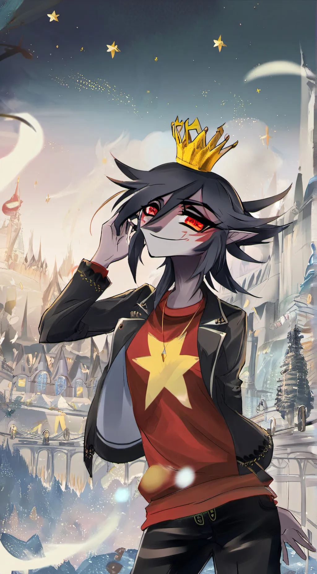 ai character: Octavia  background