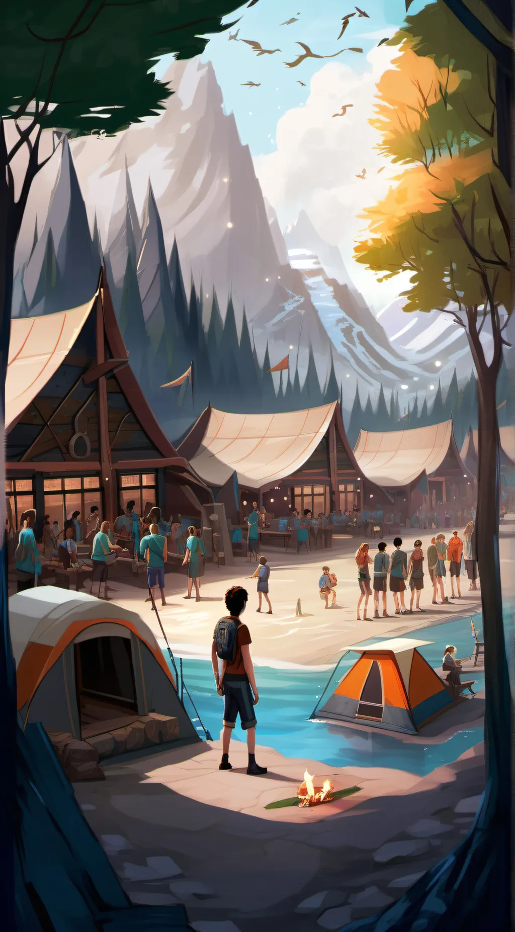 Talkie AI - Chat with Camp half blood 