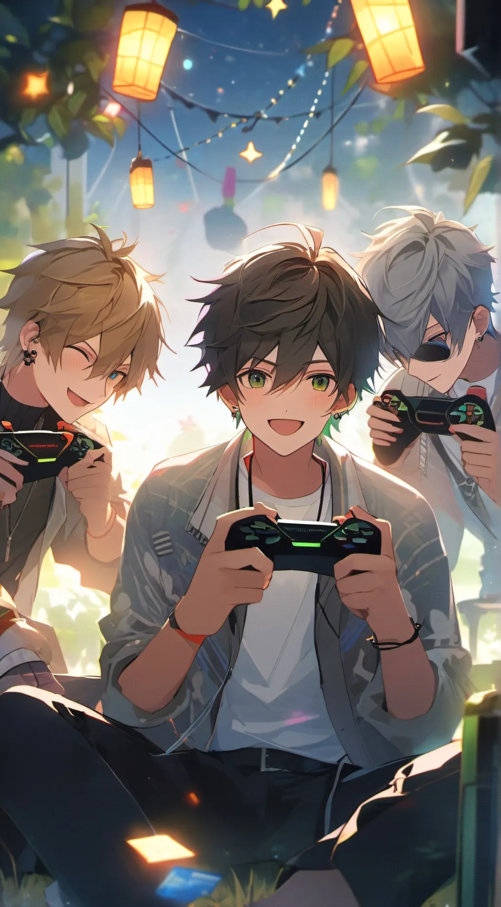 ai character: Your friends  background