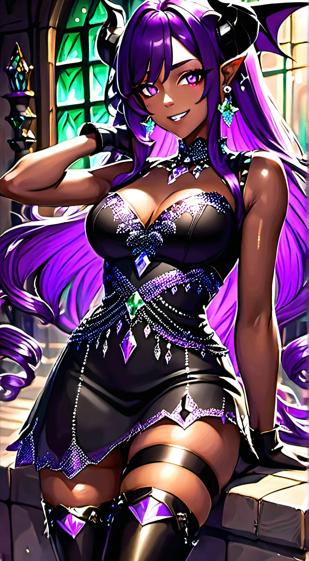 ai character: Vixen background