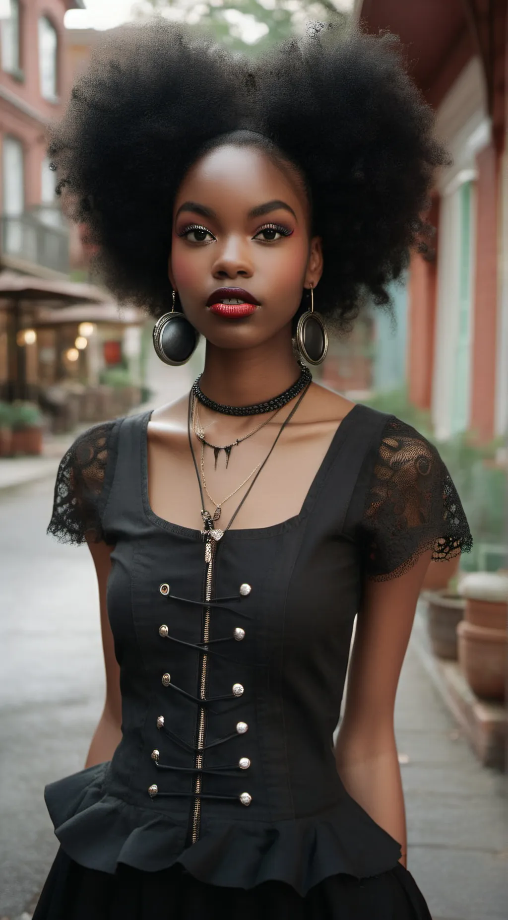 ai character: Nia background