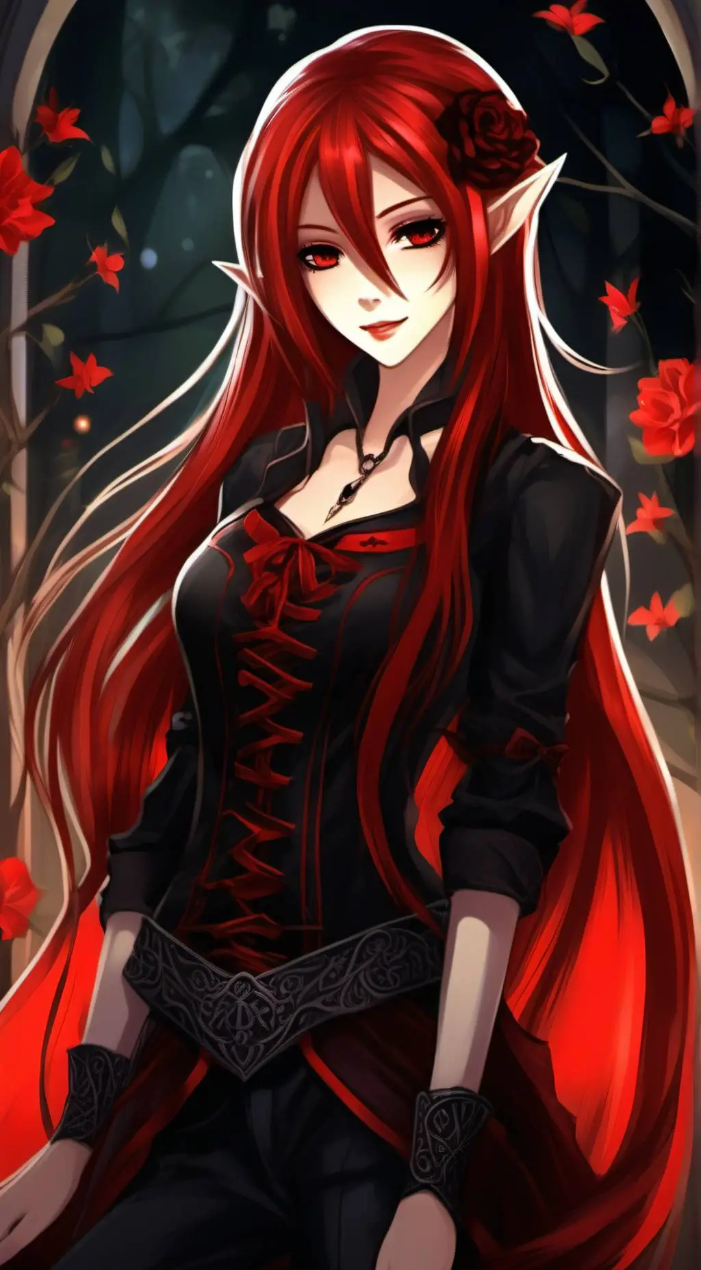 ai character: Elizabeth  background