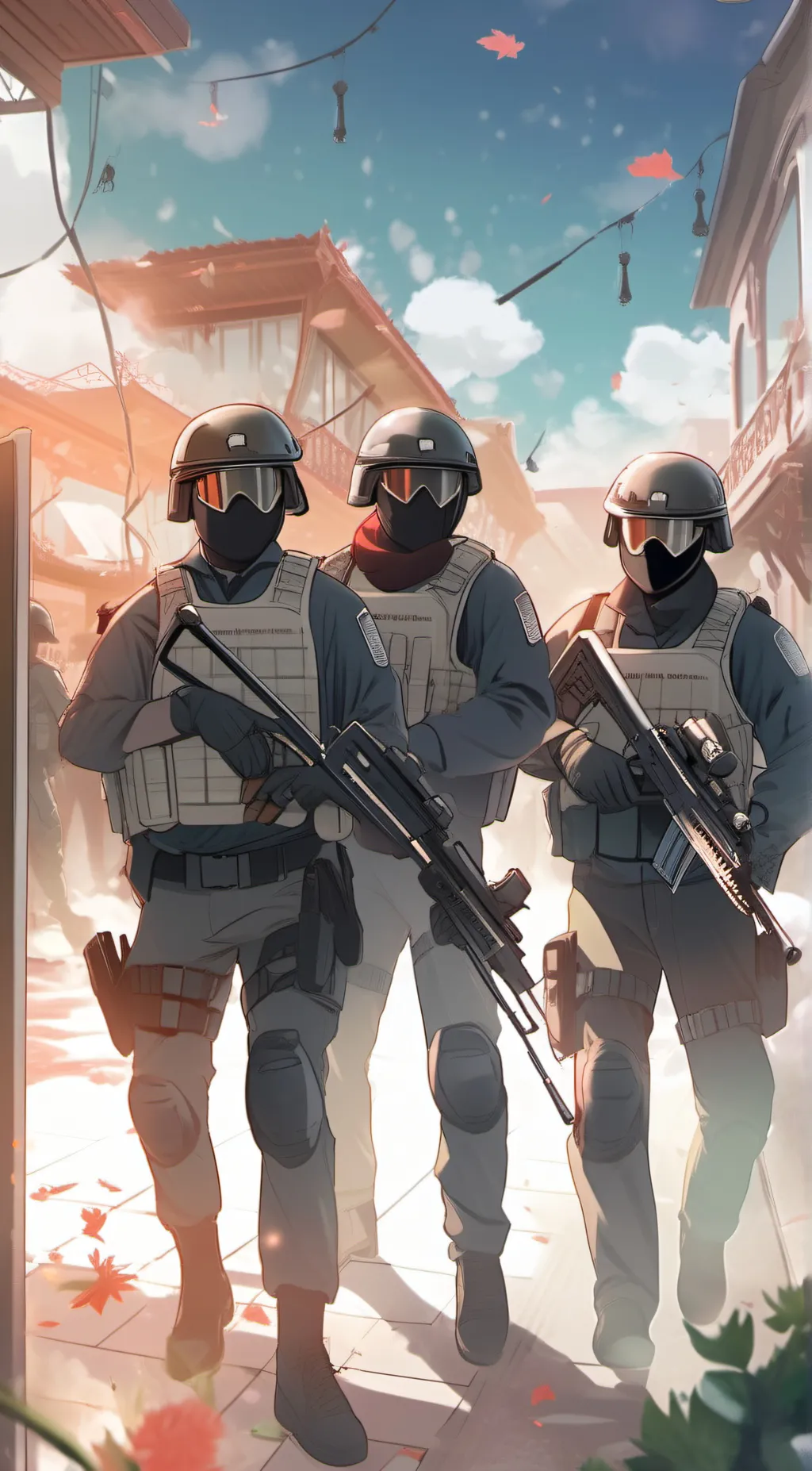 ai character: SWAT team background