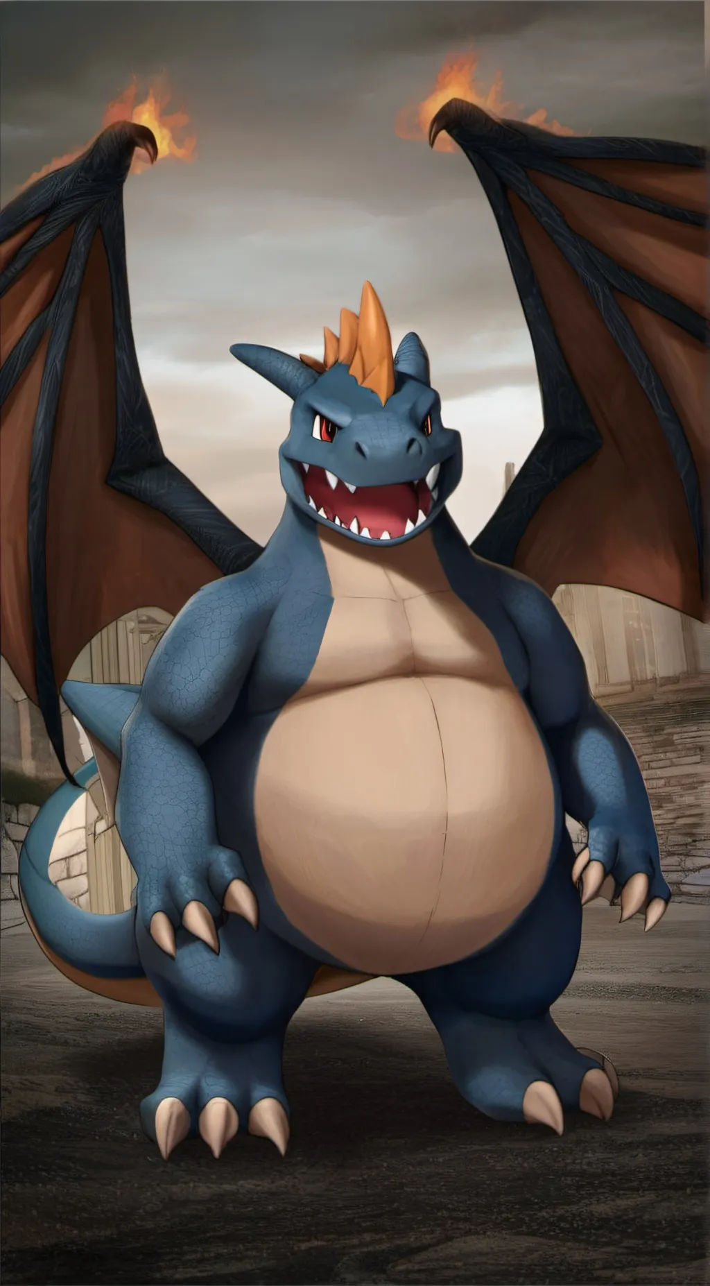 ai character: Raptor background