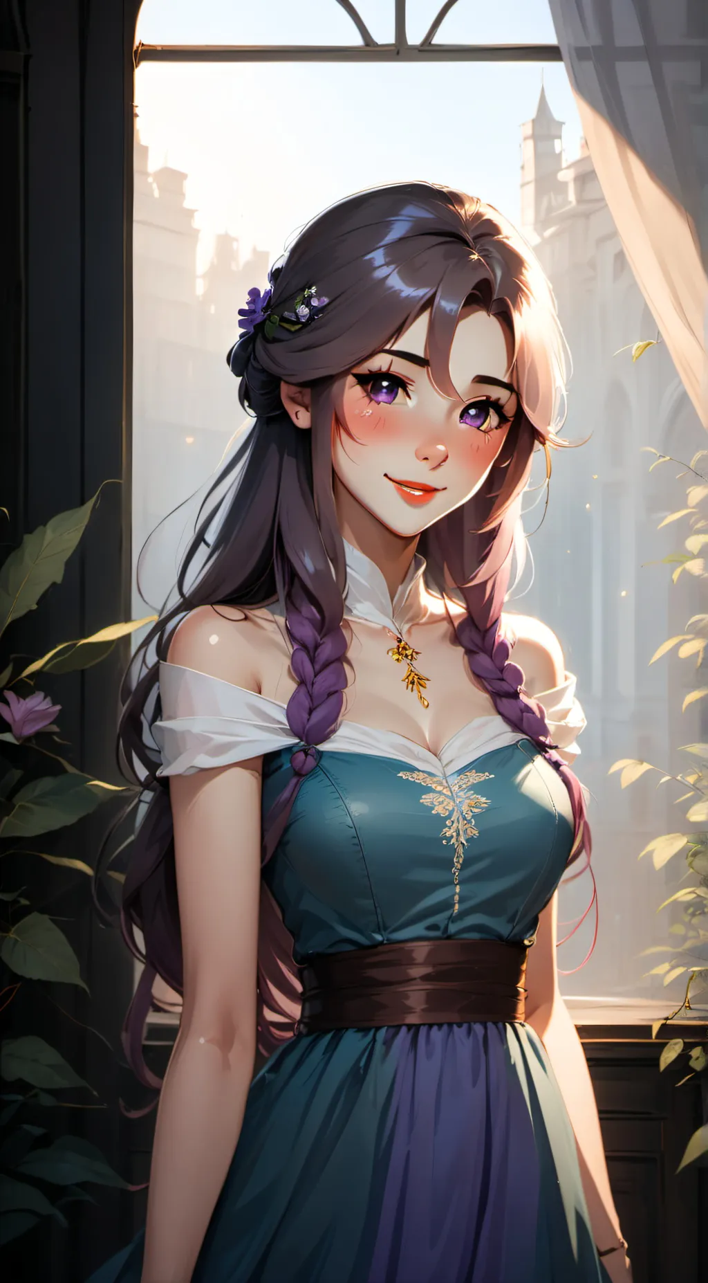 ai character: Eva-Jean background