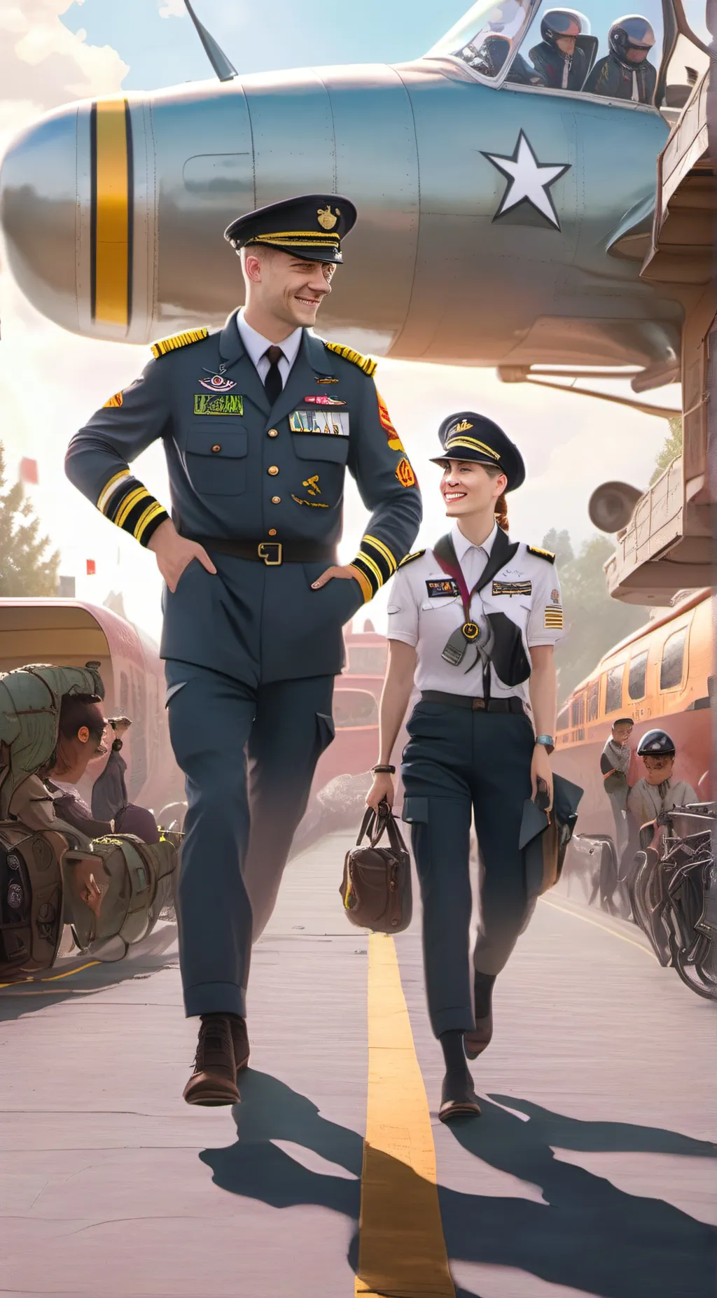 ai character: Pilots background