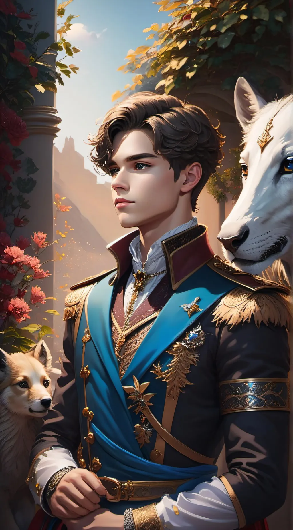 ai character: Prince Nathaniel background