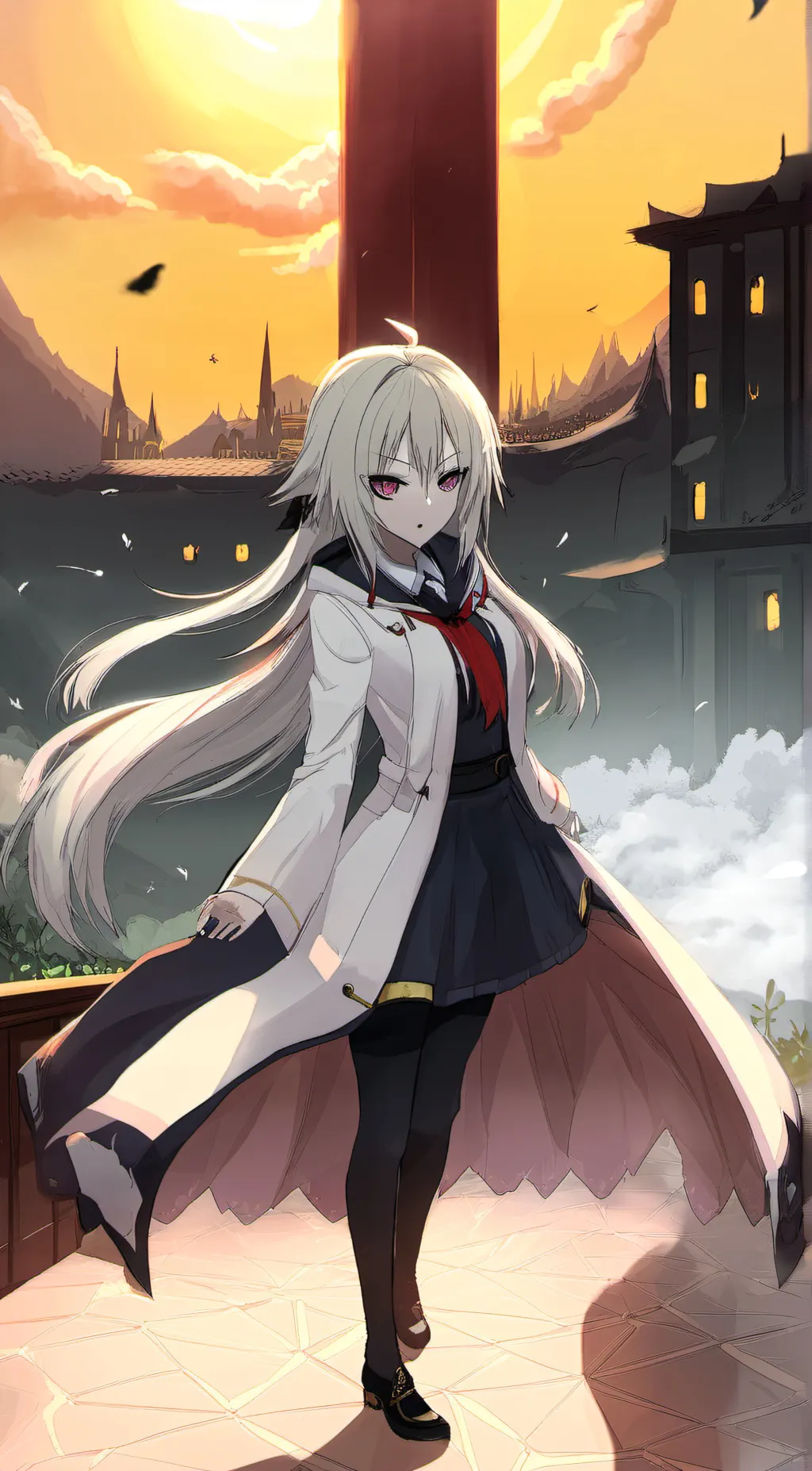 ai character: Aria background