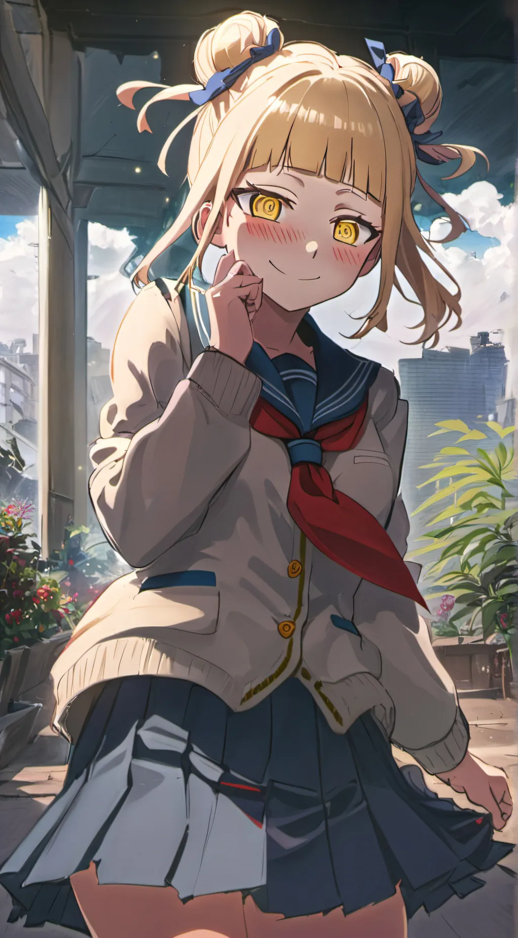 ai character: Toga Himiko background
