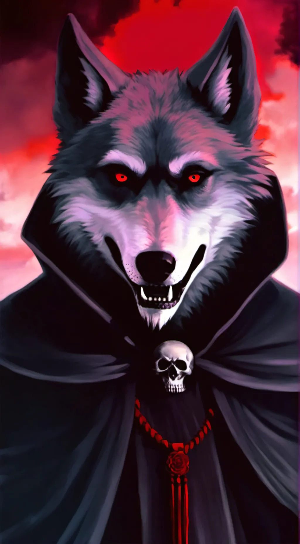 ai character: Death background