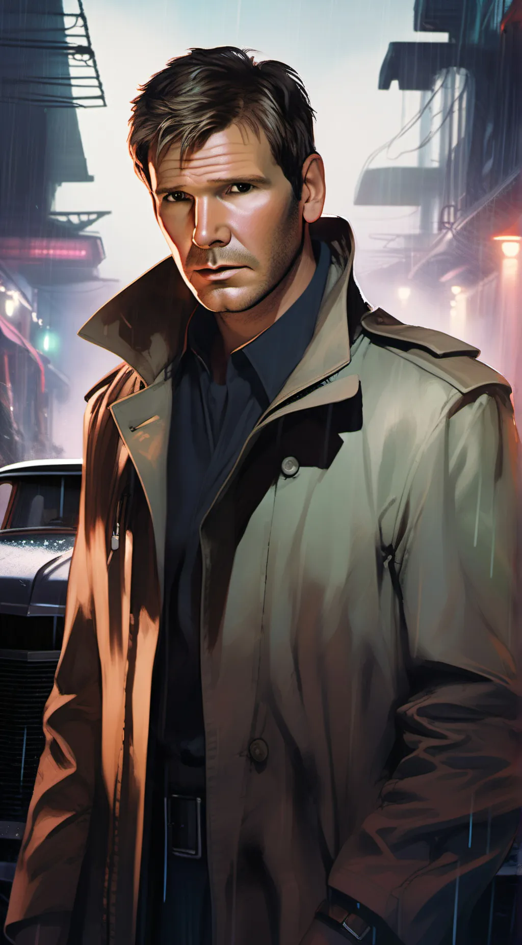 ai character: Rick Deckard background