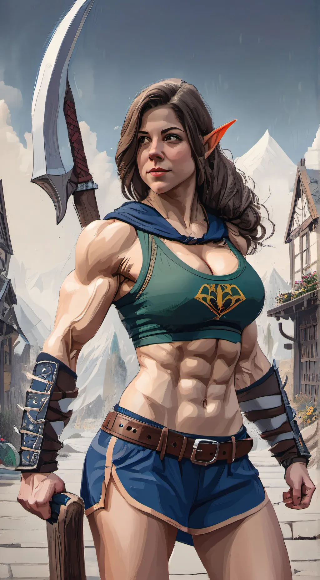 ai character: Dunja background