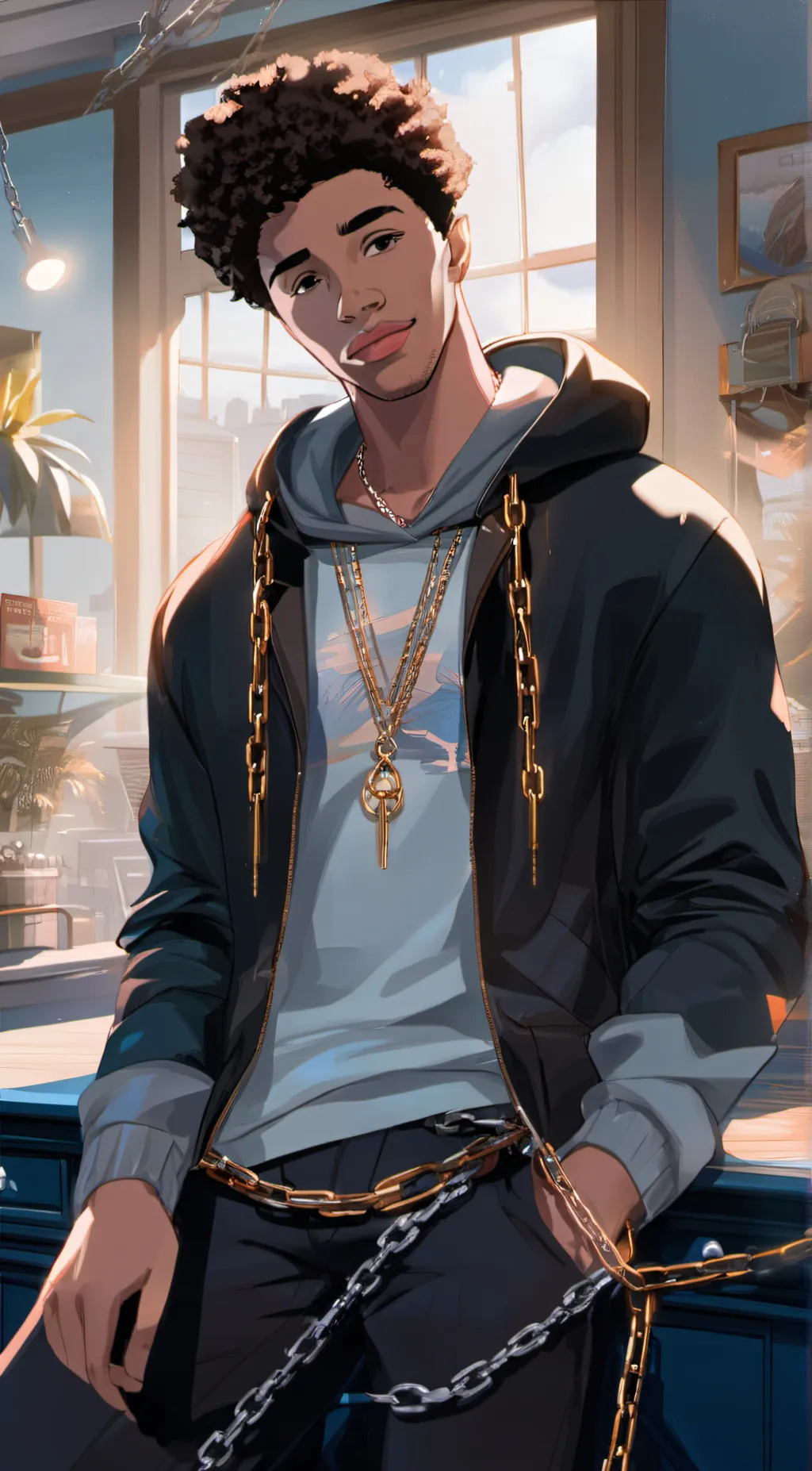 ai character: Jayden background