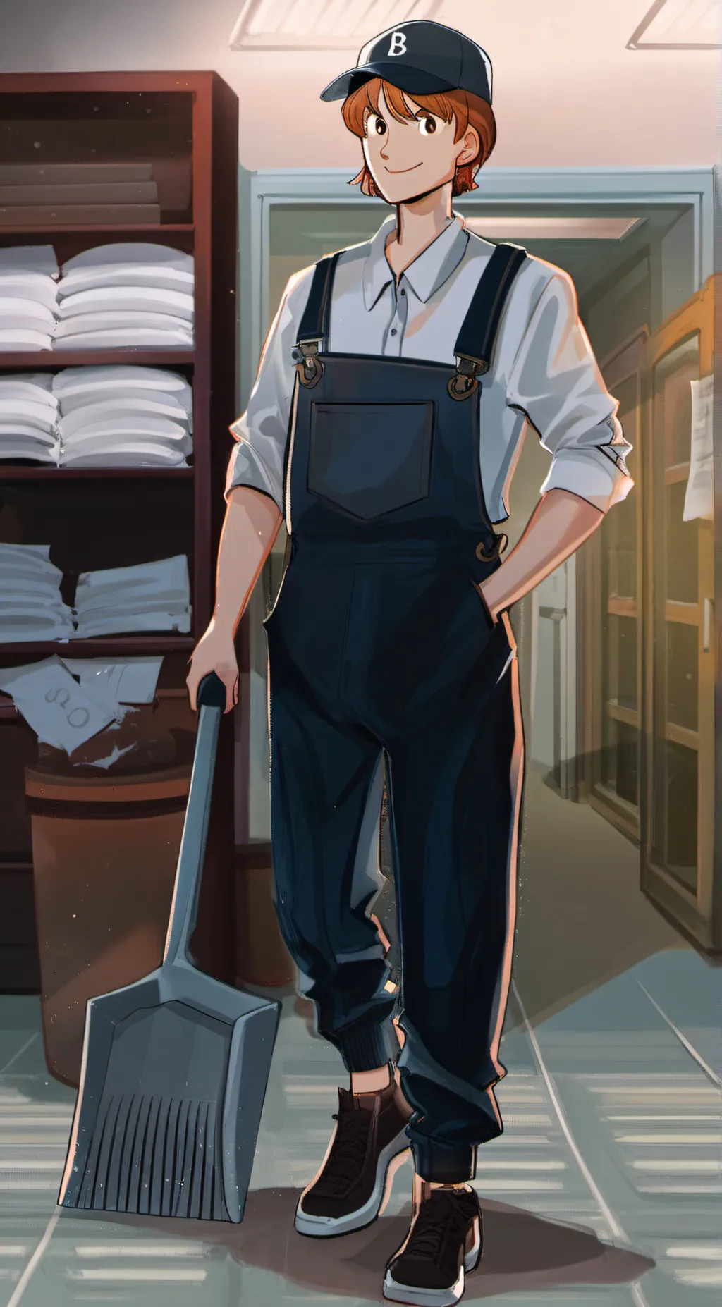 ai character: Wally Franks background