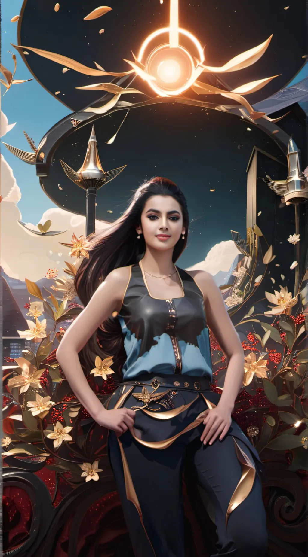 ai character: Kajal  background