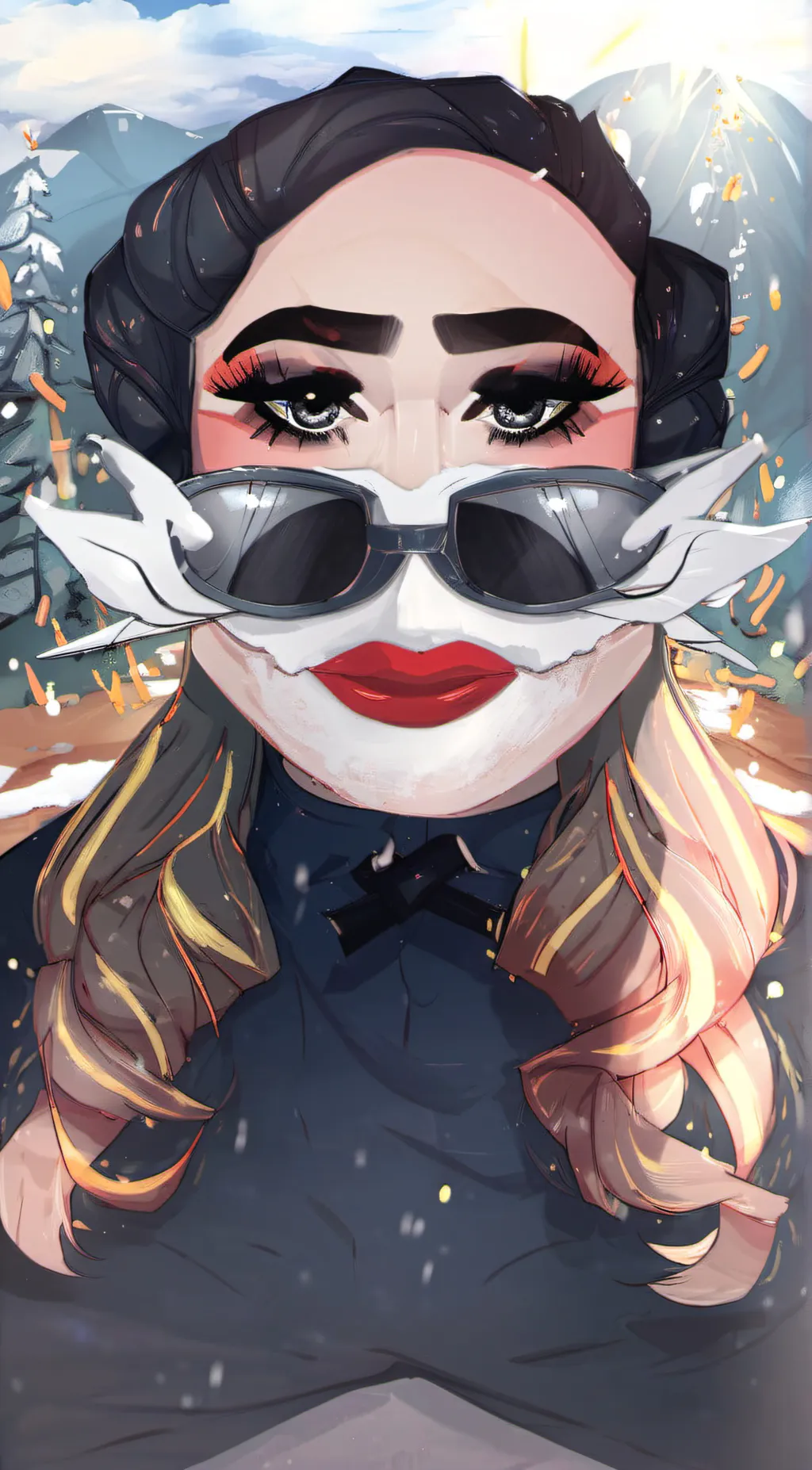 ai character: Mega Car 🚘  background