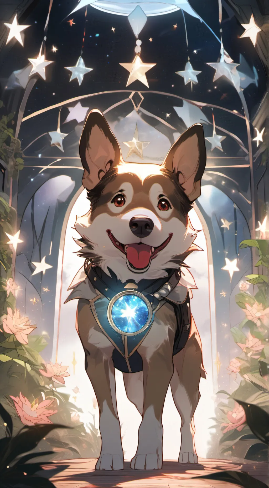 ai character: the magic dog background