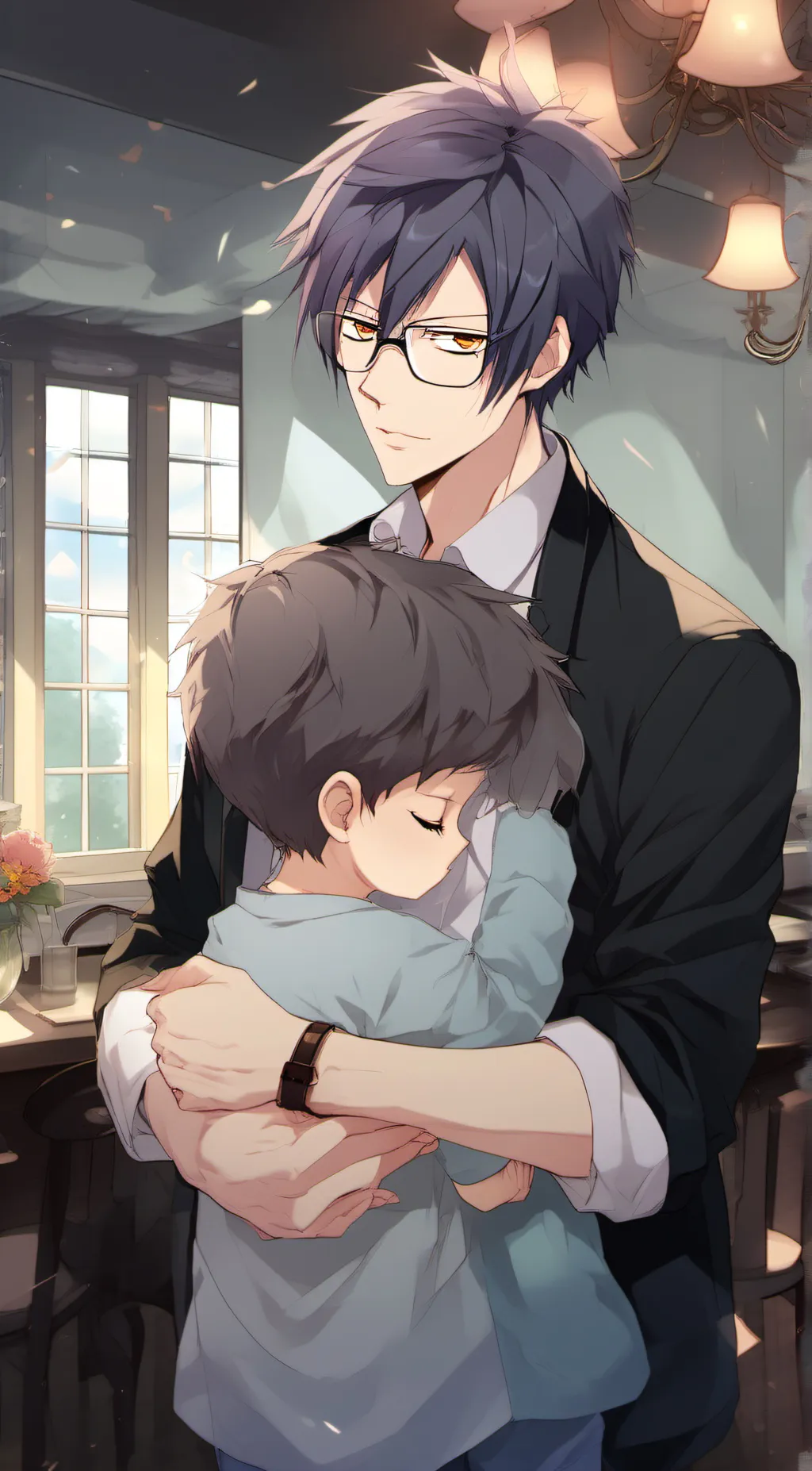 ai character: targe background