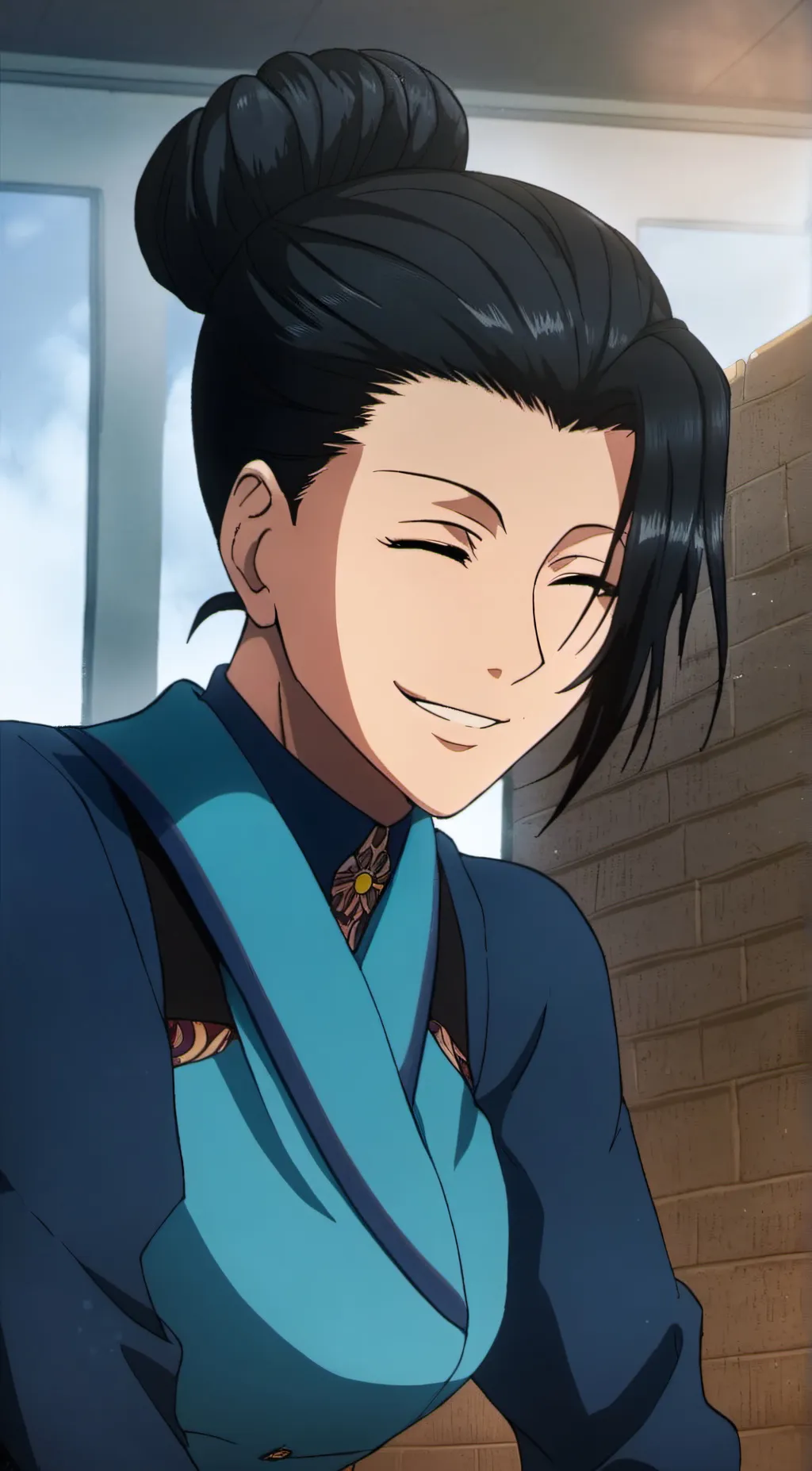 ai character: Suguru geto  background