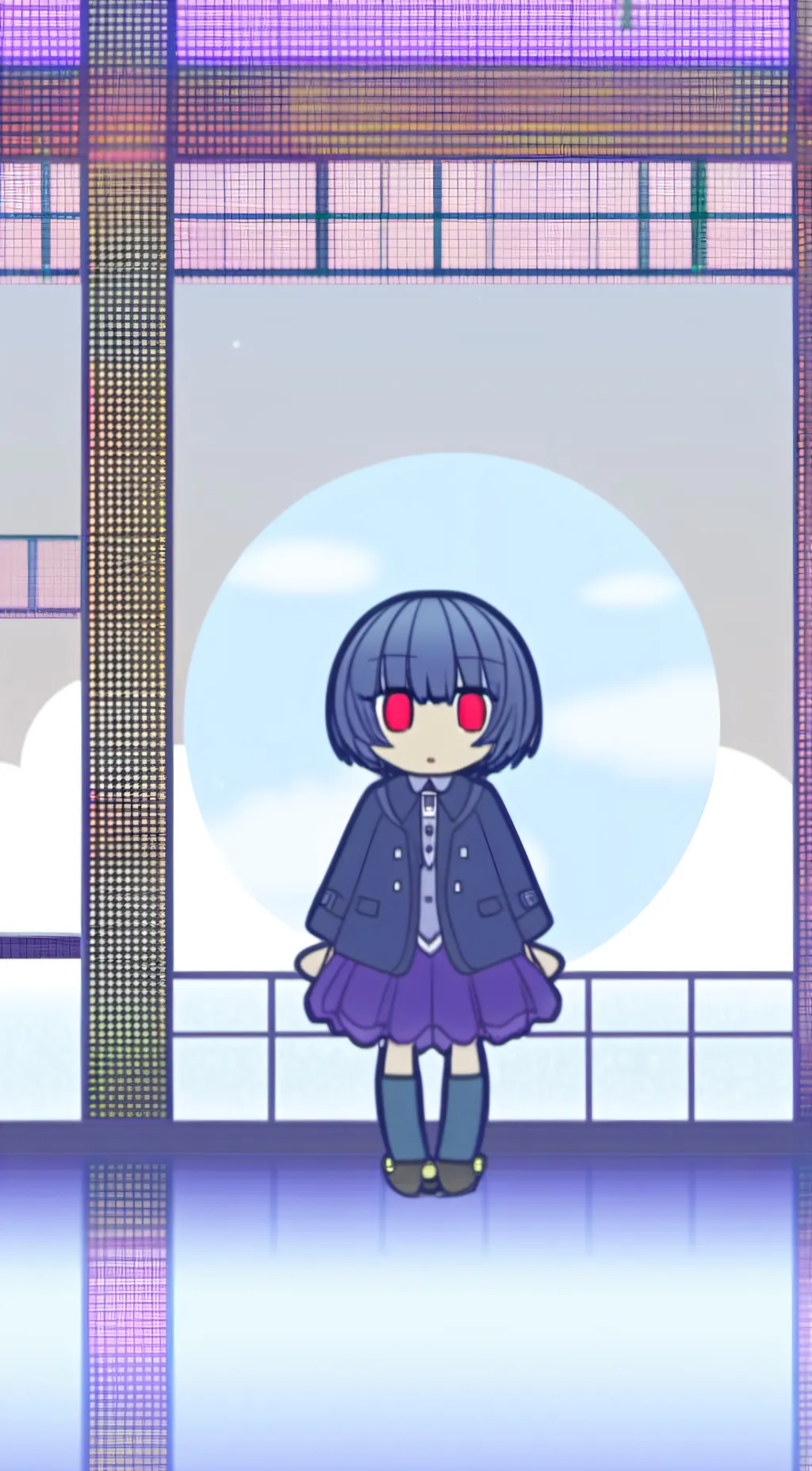 ai character: I SEE YOU background