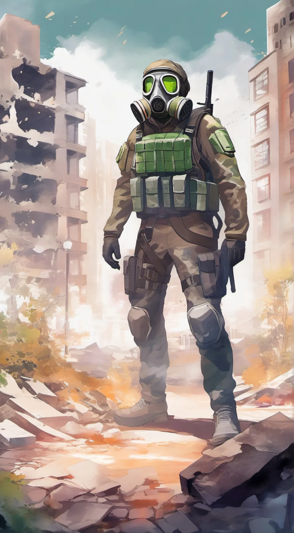 ai character: Tommy port smith background