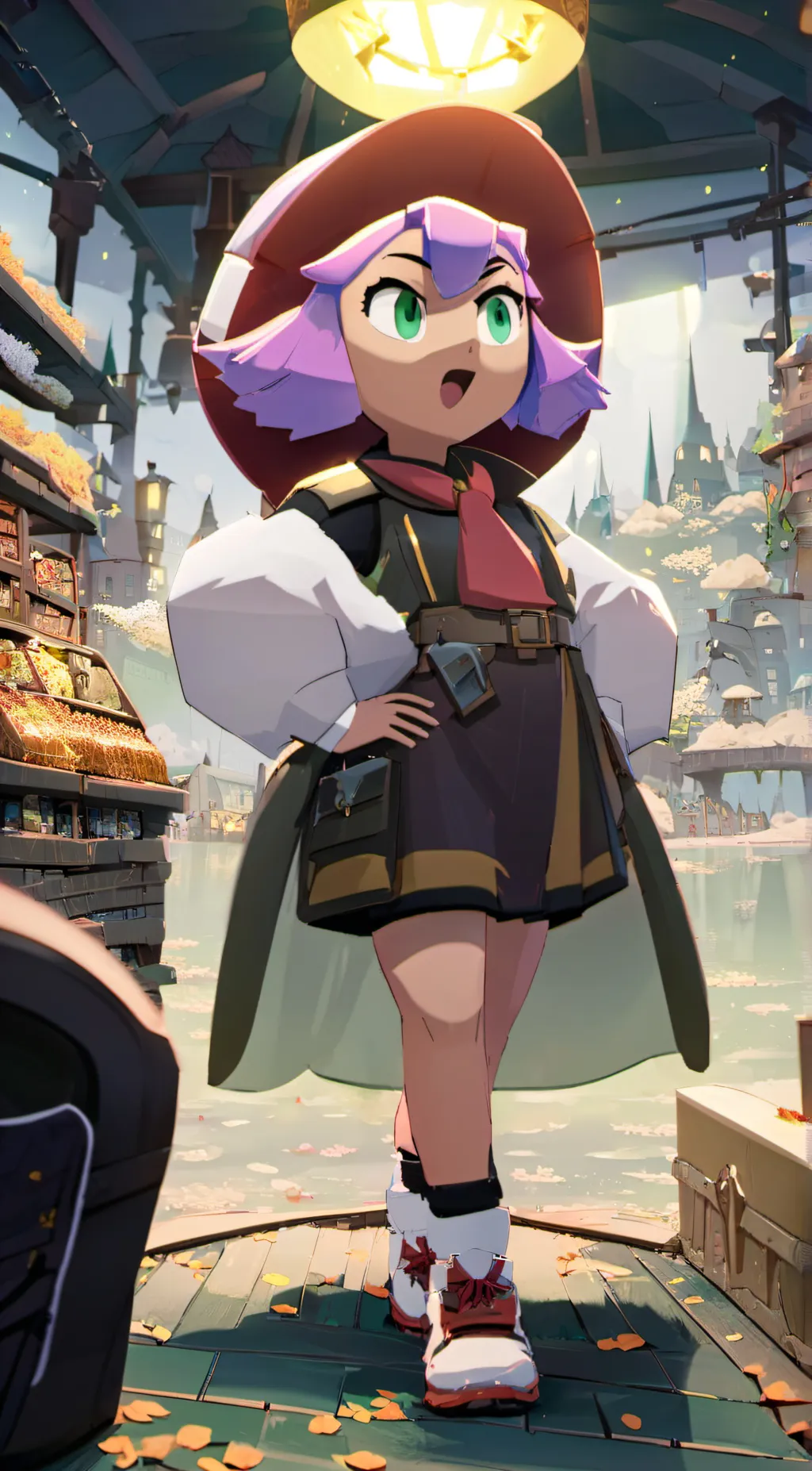 ai character: Bonnie background