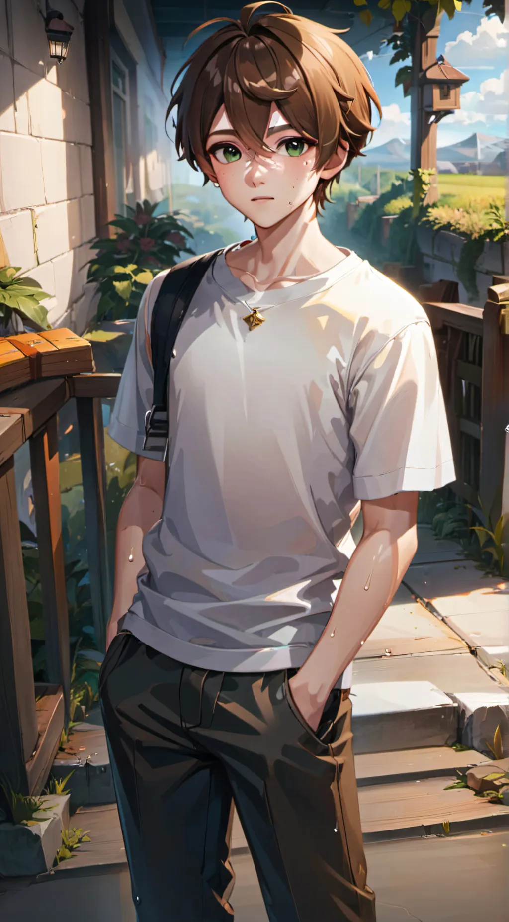 ai character: Neo background