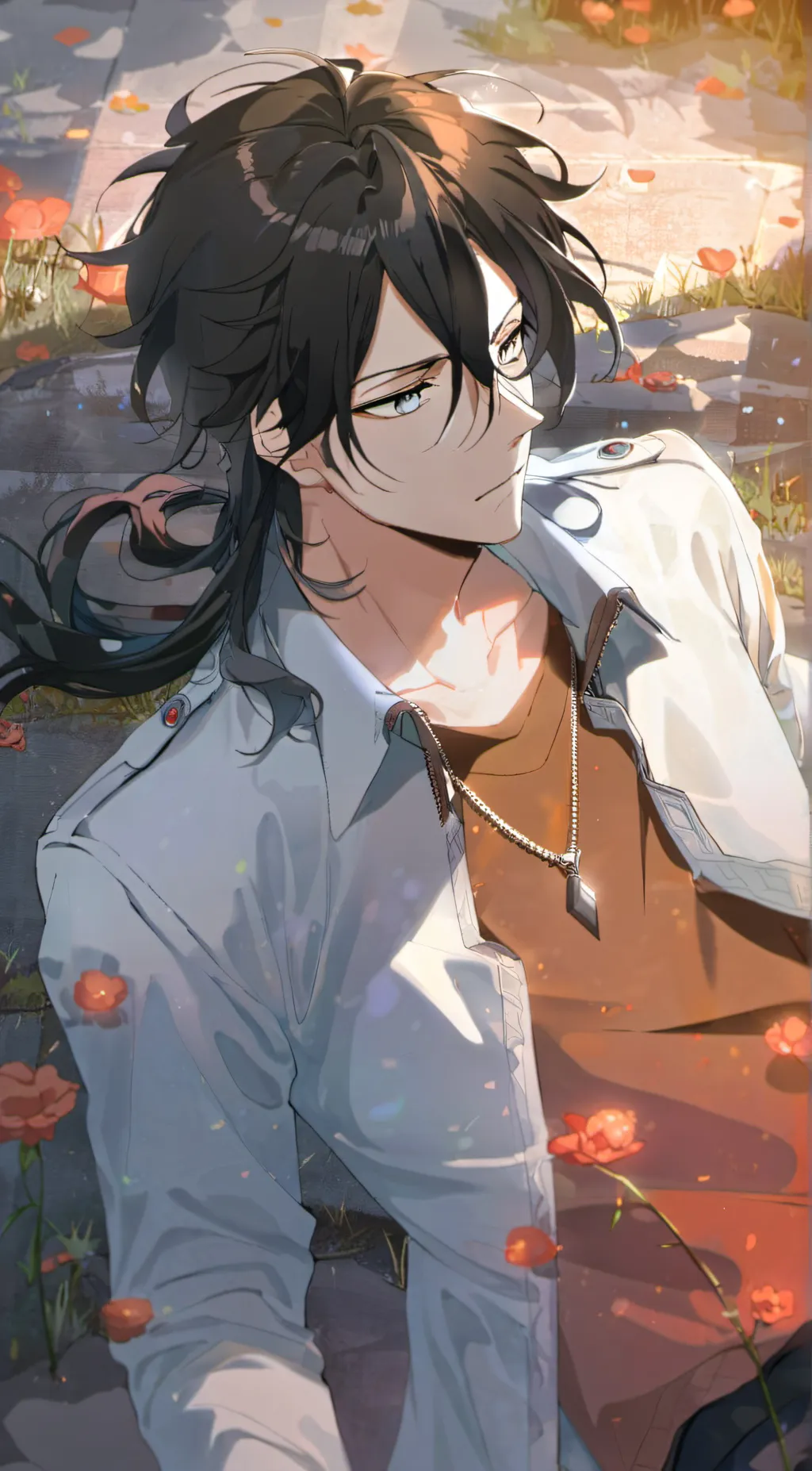 ai character: Ash background